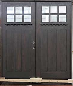 CL-113 Craftsman Double Doors