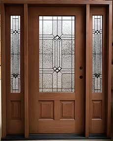 Door with Sidelights