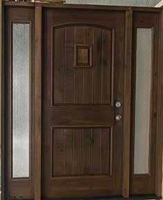 Door with Sidelights
