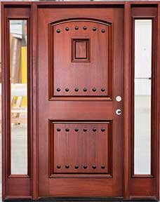 CL-98 Mahogany Cherry Speakeasy Door System