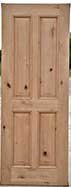 Rustic Knotty Alder Prehung
