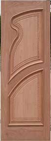 Carved Mahogany Exterior Doors Size: